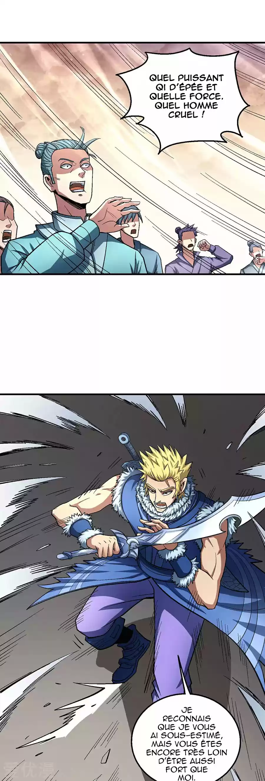 Read God of Martial Arts FR Manga Online