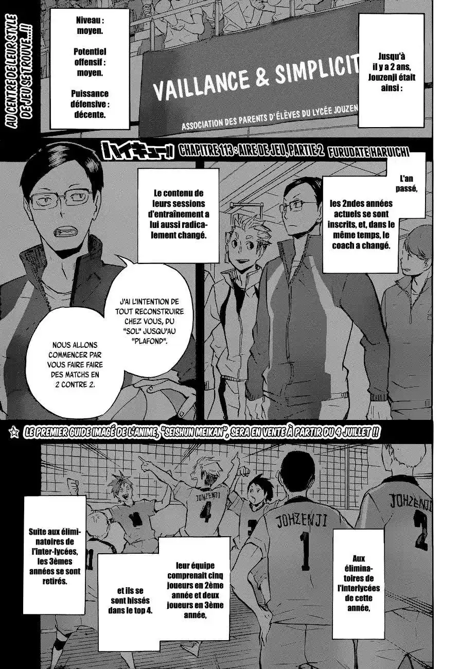 Read Haikyuu FR Manga Online