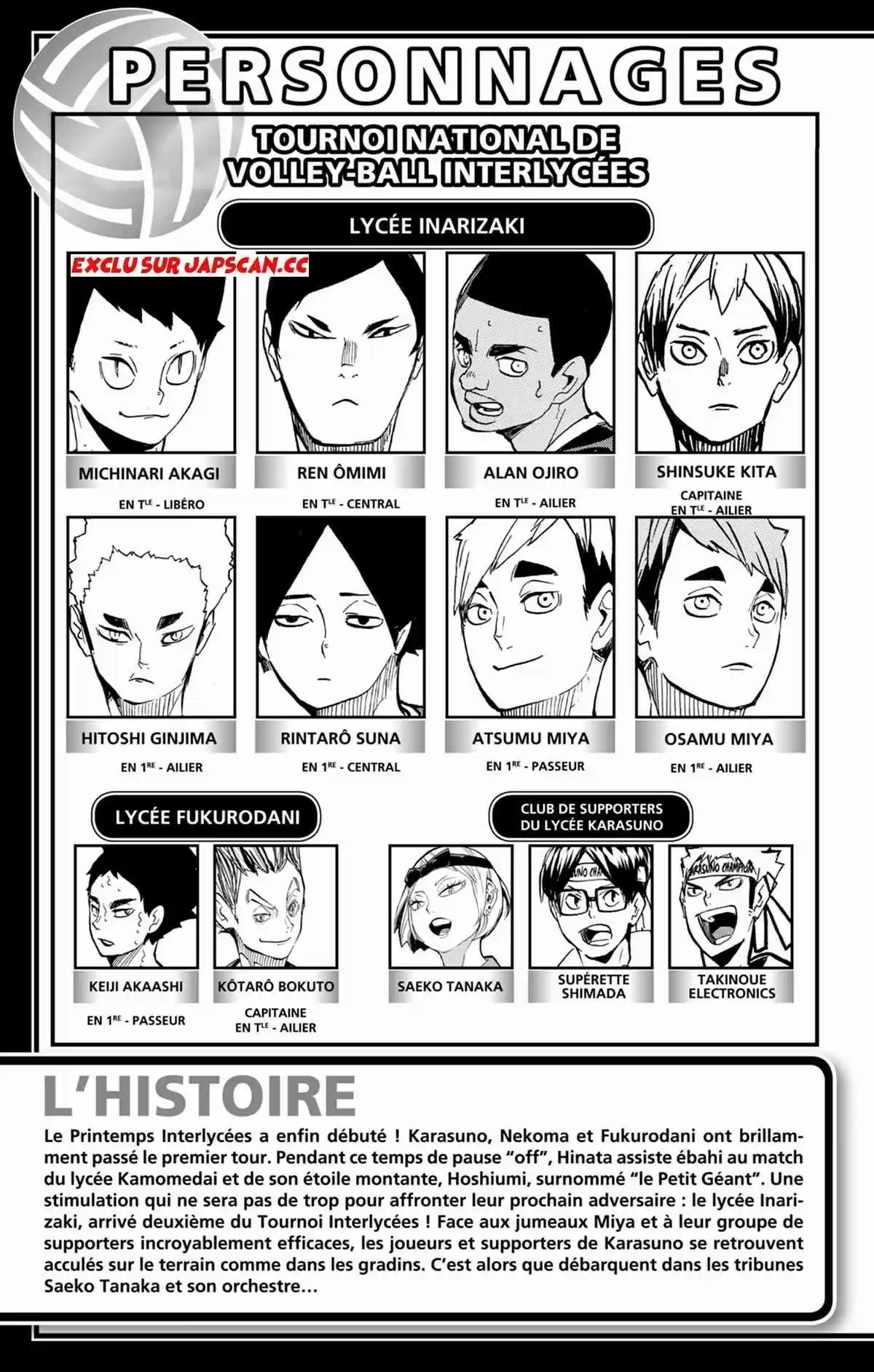 Read Haikyuu FR Manga Online