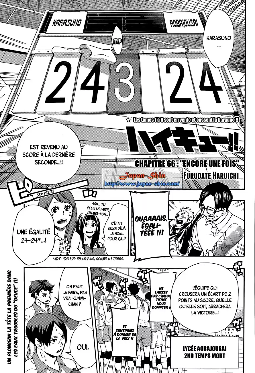 Read Haikyuu FR Manga Online