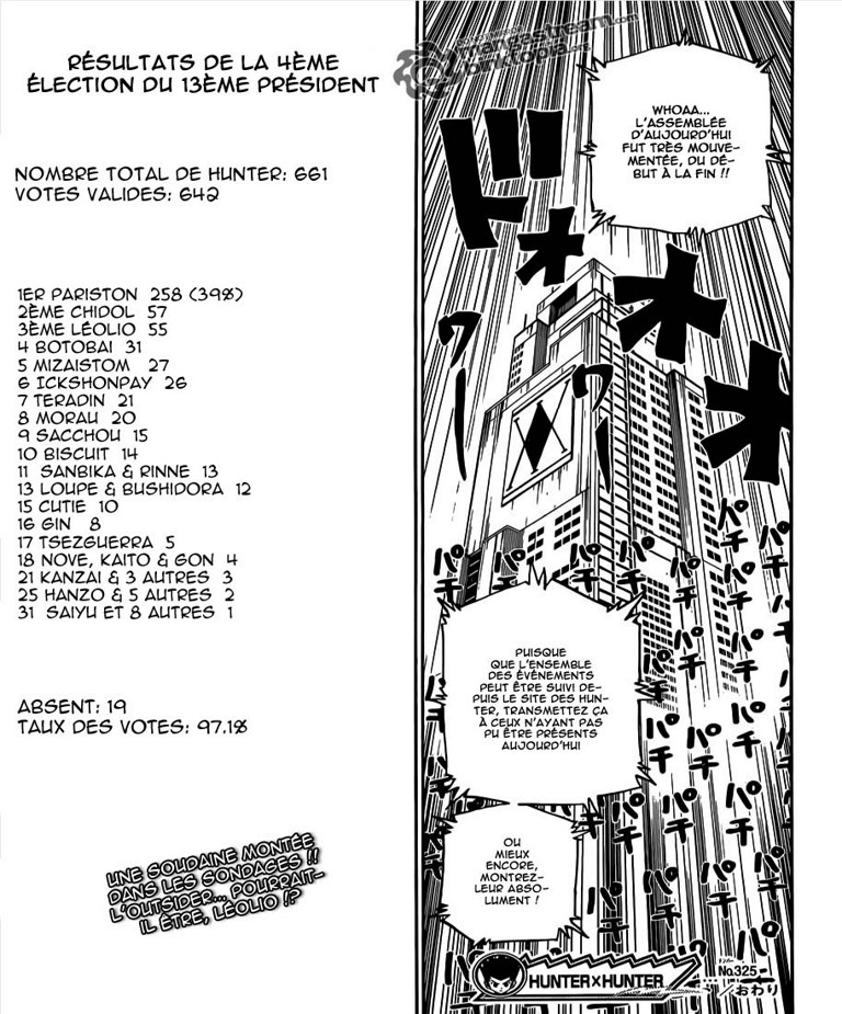 Read Hunter X Hunter FR Manga Online