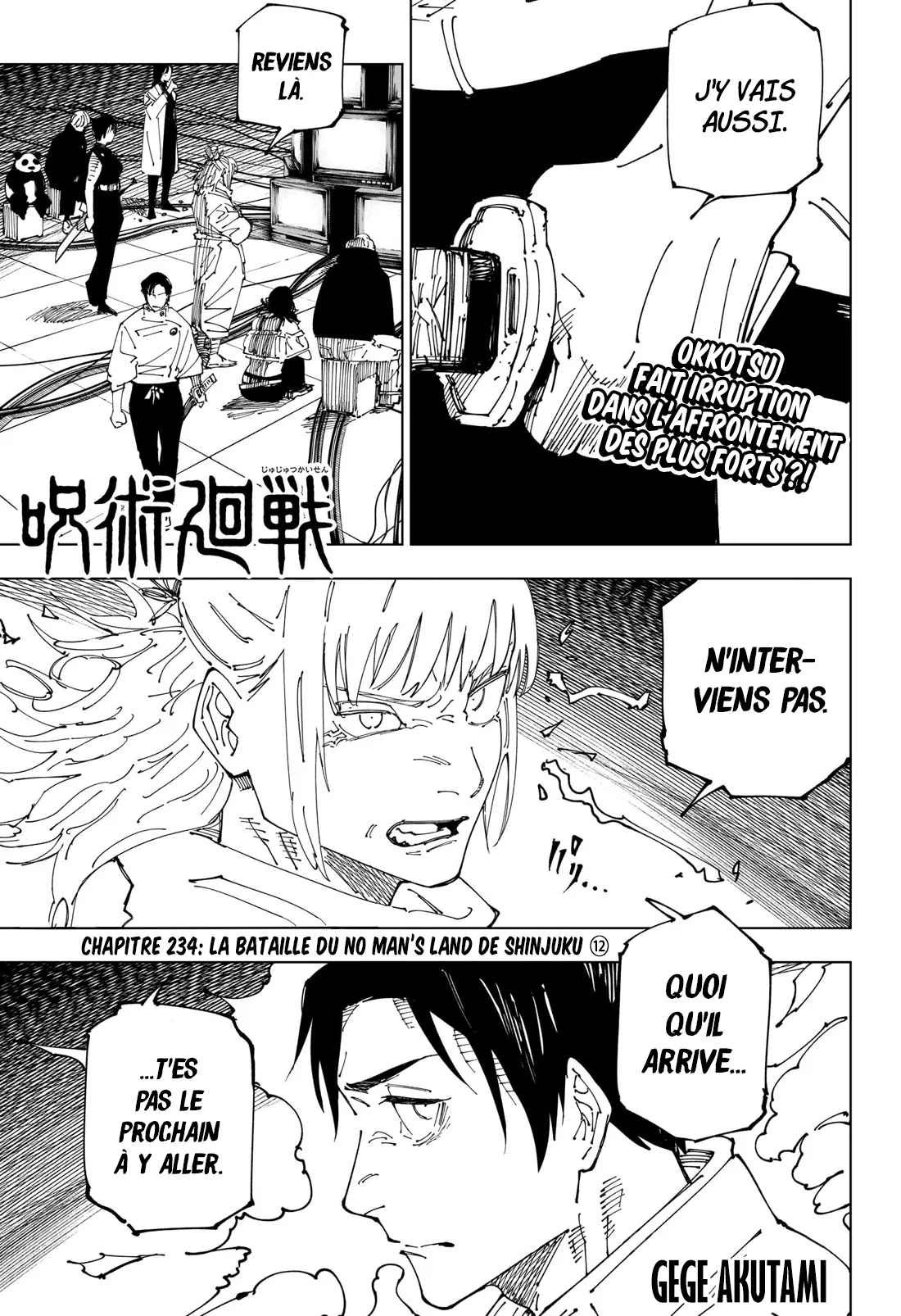 Read Jujutsu Kaisen FR Manga Online