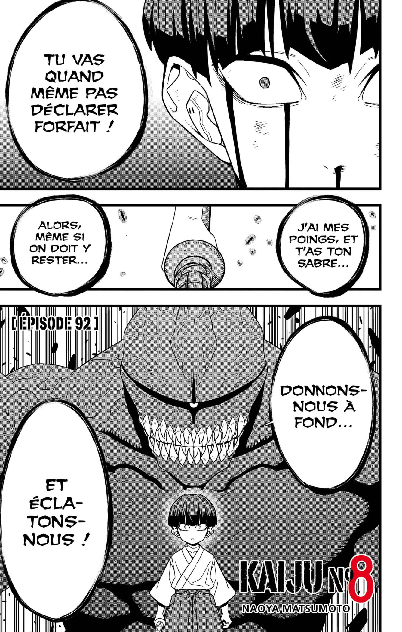 Read Kaiju No. 8 FR Manga Online