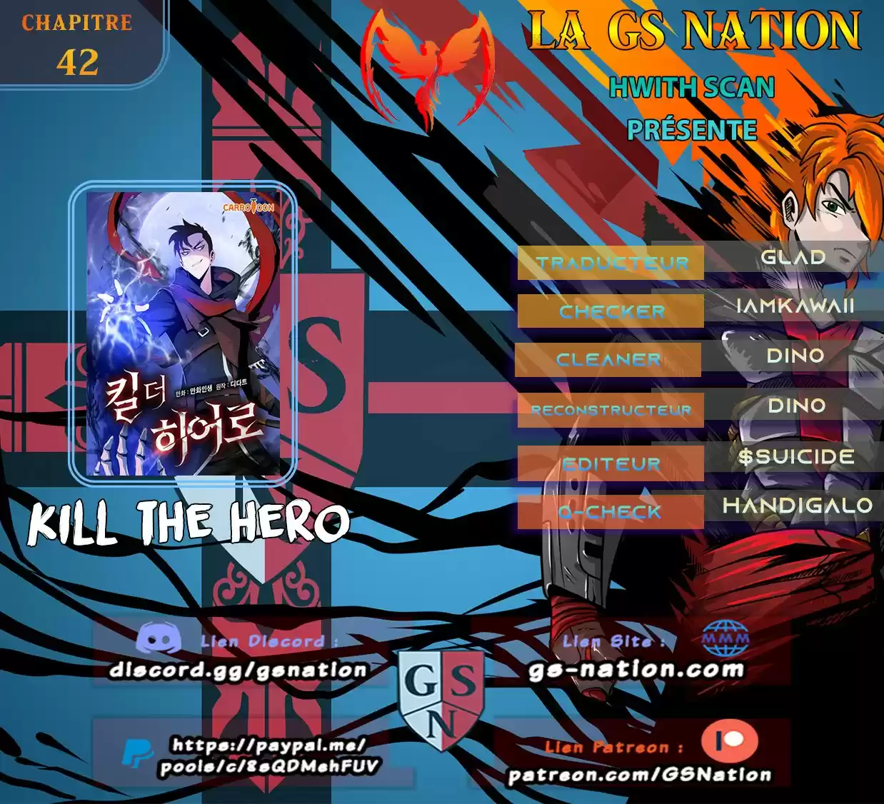 Read Kill the Hero FR Manga Online