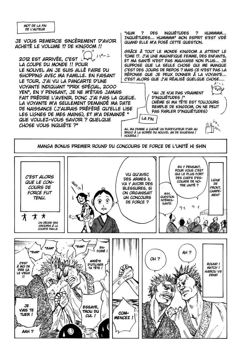 Read Kingdom FR Manga Online