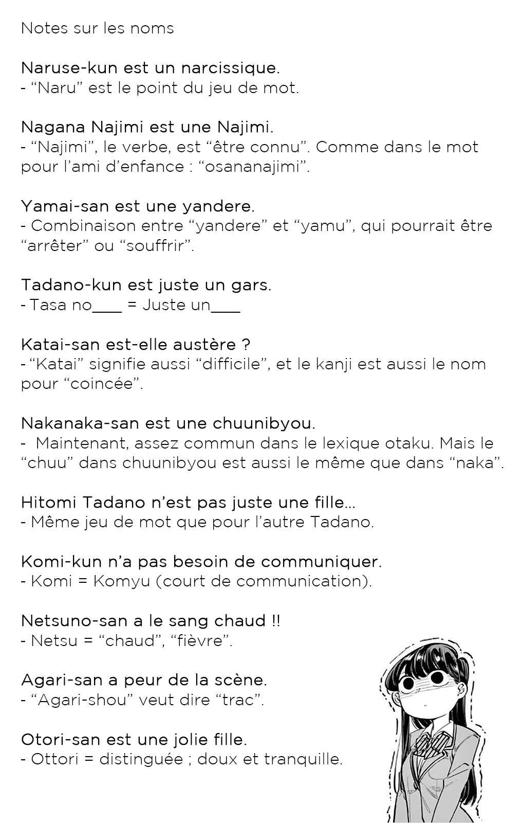 Read Komi Can't Communicate FR Manga Online