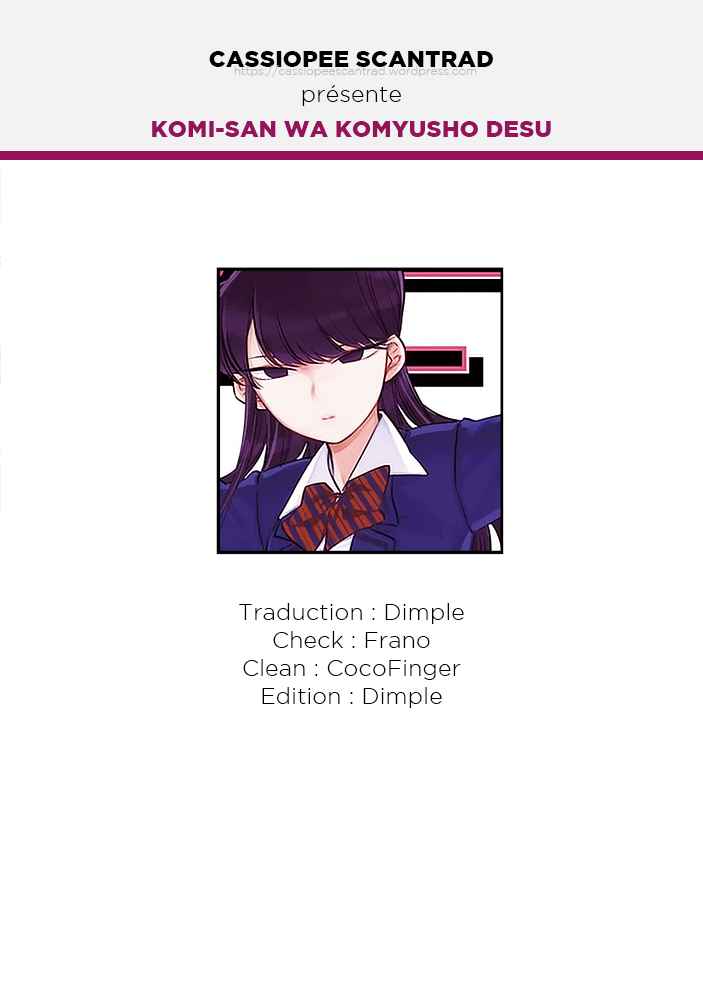 Read Komi Can't Communicate FR Manga Online