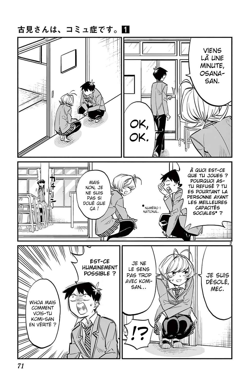 Read Komi Can't Communicate FR Manga Online
