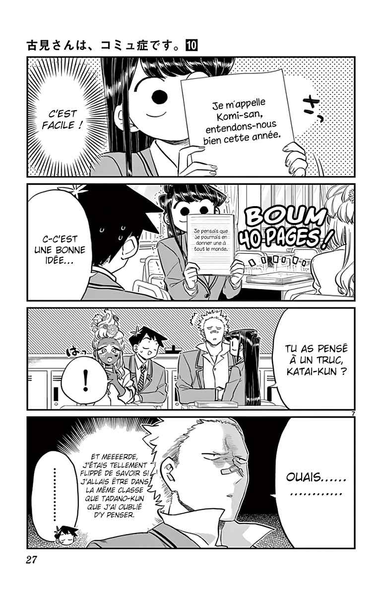 Read Komi Can't Communicate FR Manga Online