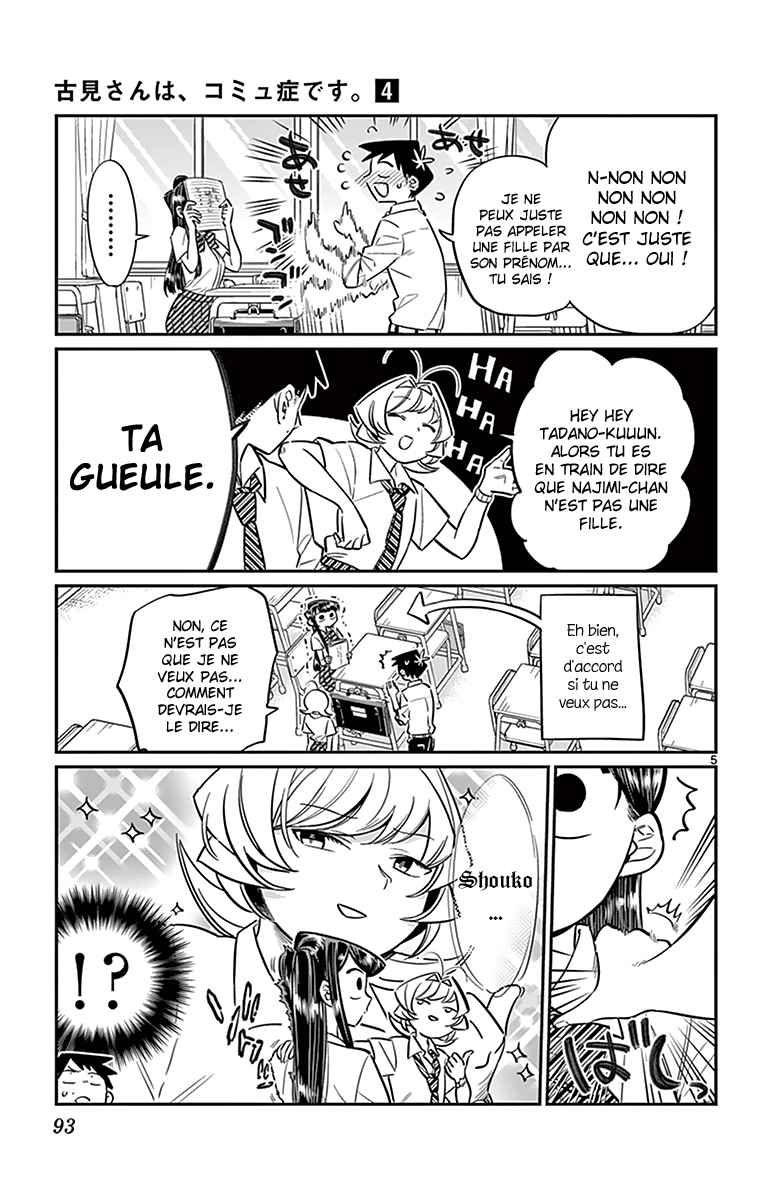 Read Komi Can't Communicate FR Manga Online