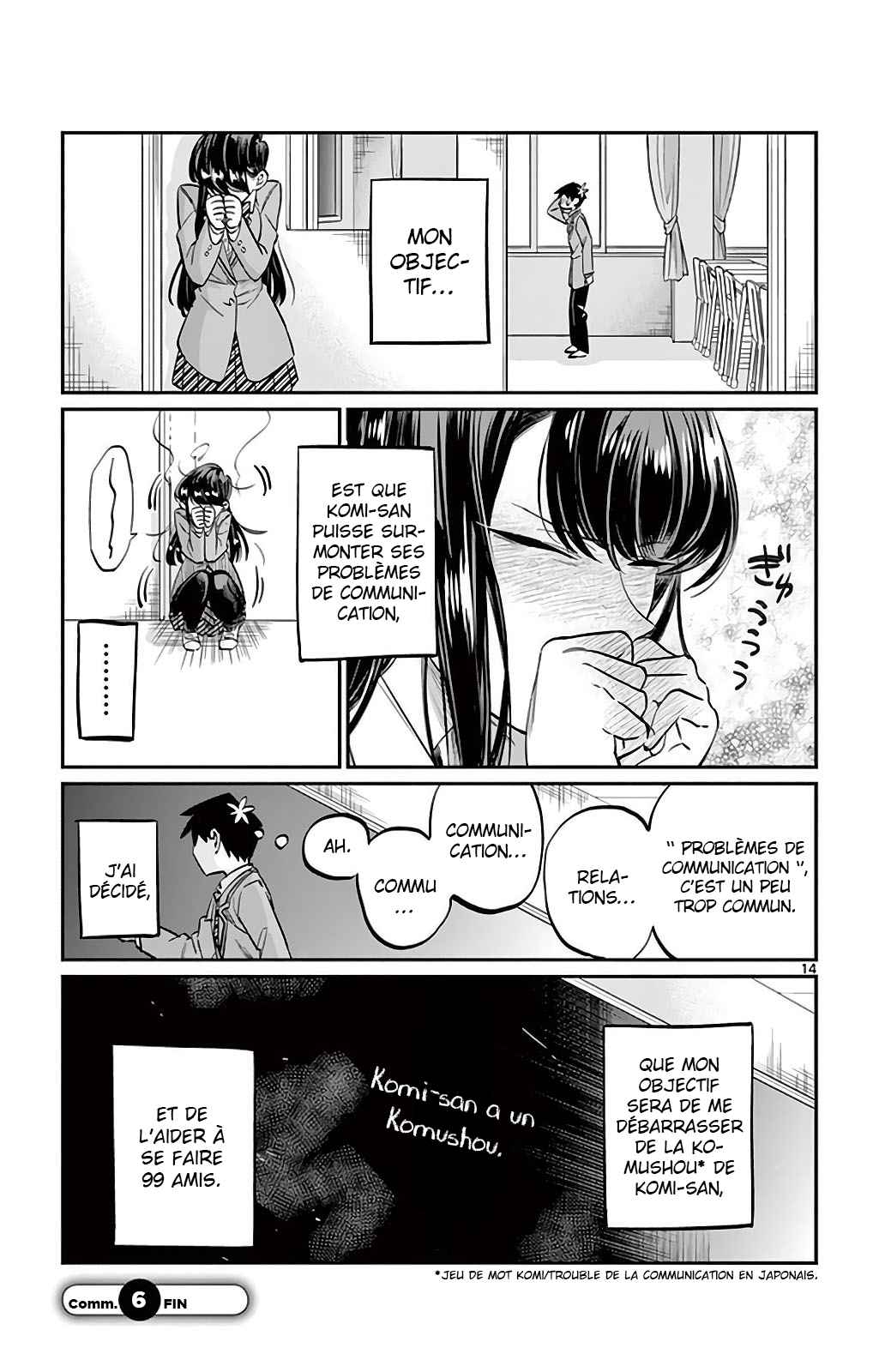 Read Komi Can't Communicate FR Manga Online
