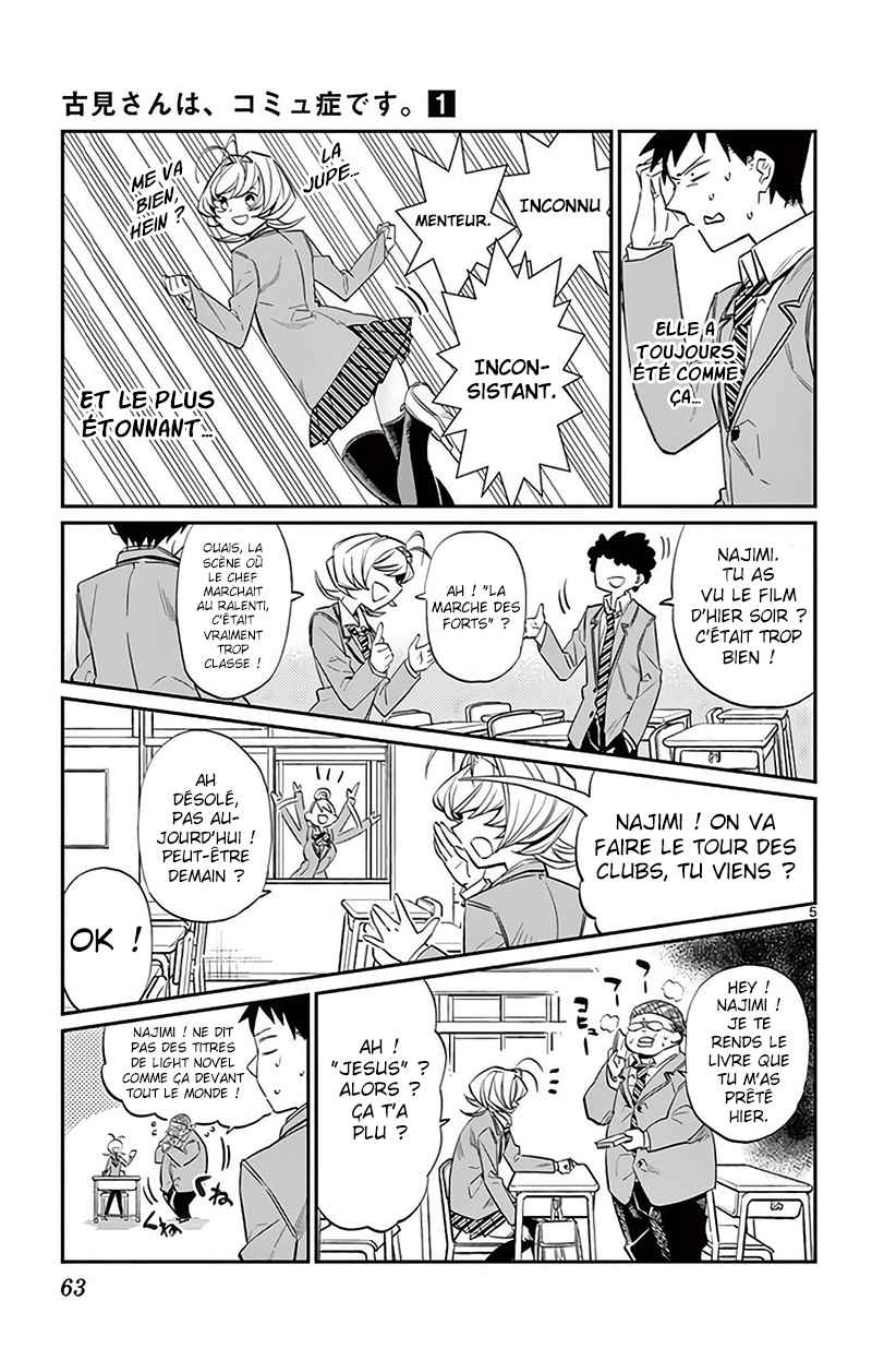 Read Komi Can't Communicate FR Manga Online