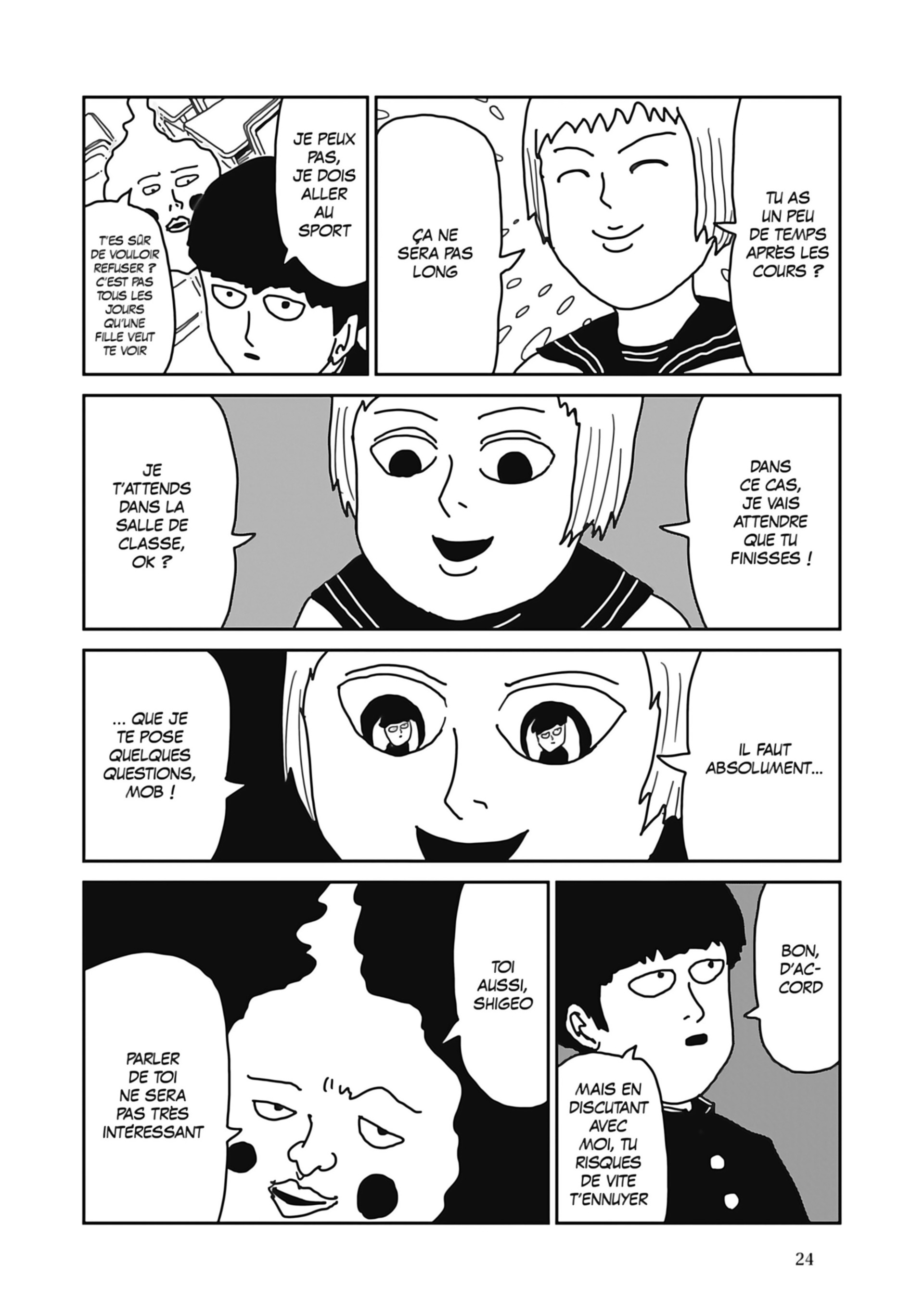 Read Mob Psycho 100 FR Manga Online