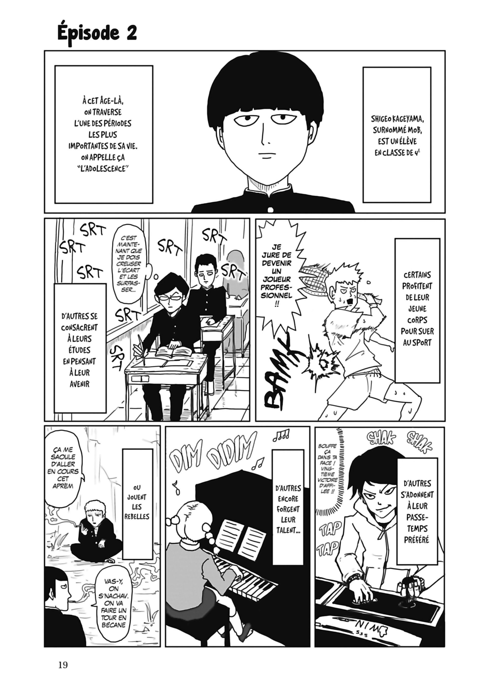 Read Mob Psycho 100 FR Manga Online