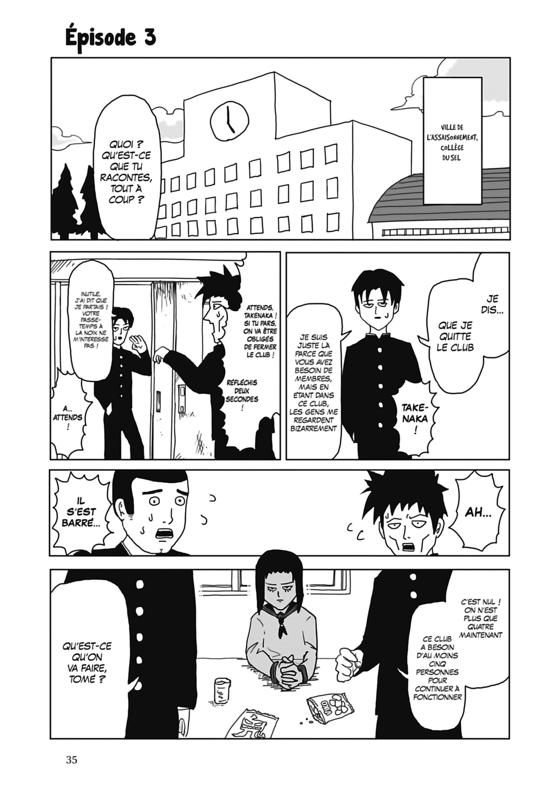 Read Mob Psycho 100 FR Manga Online