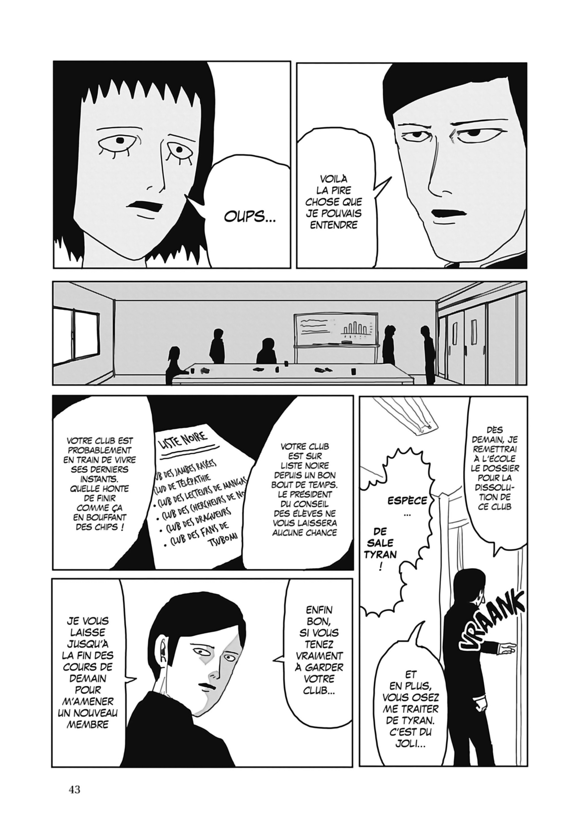 Read Mob Psycho 100 FR Manga Online