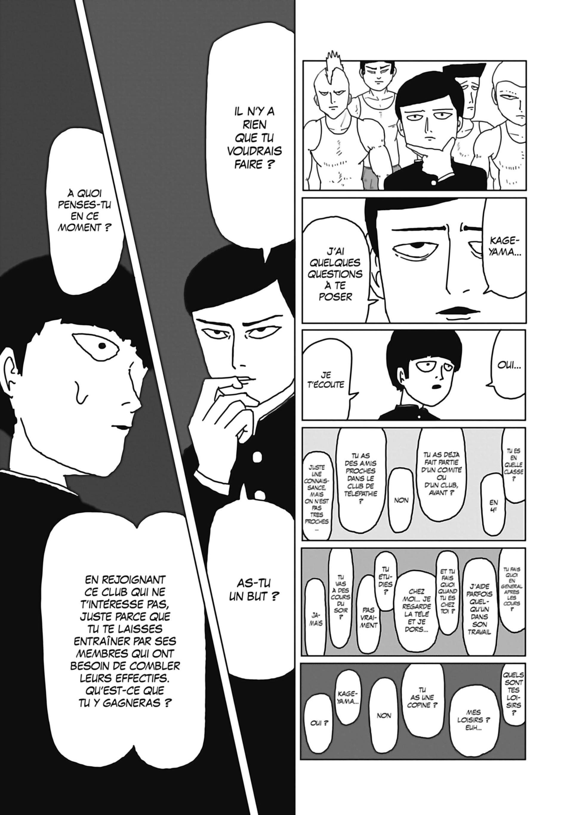 Read Mob Psycho 100 FR Manga Online