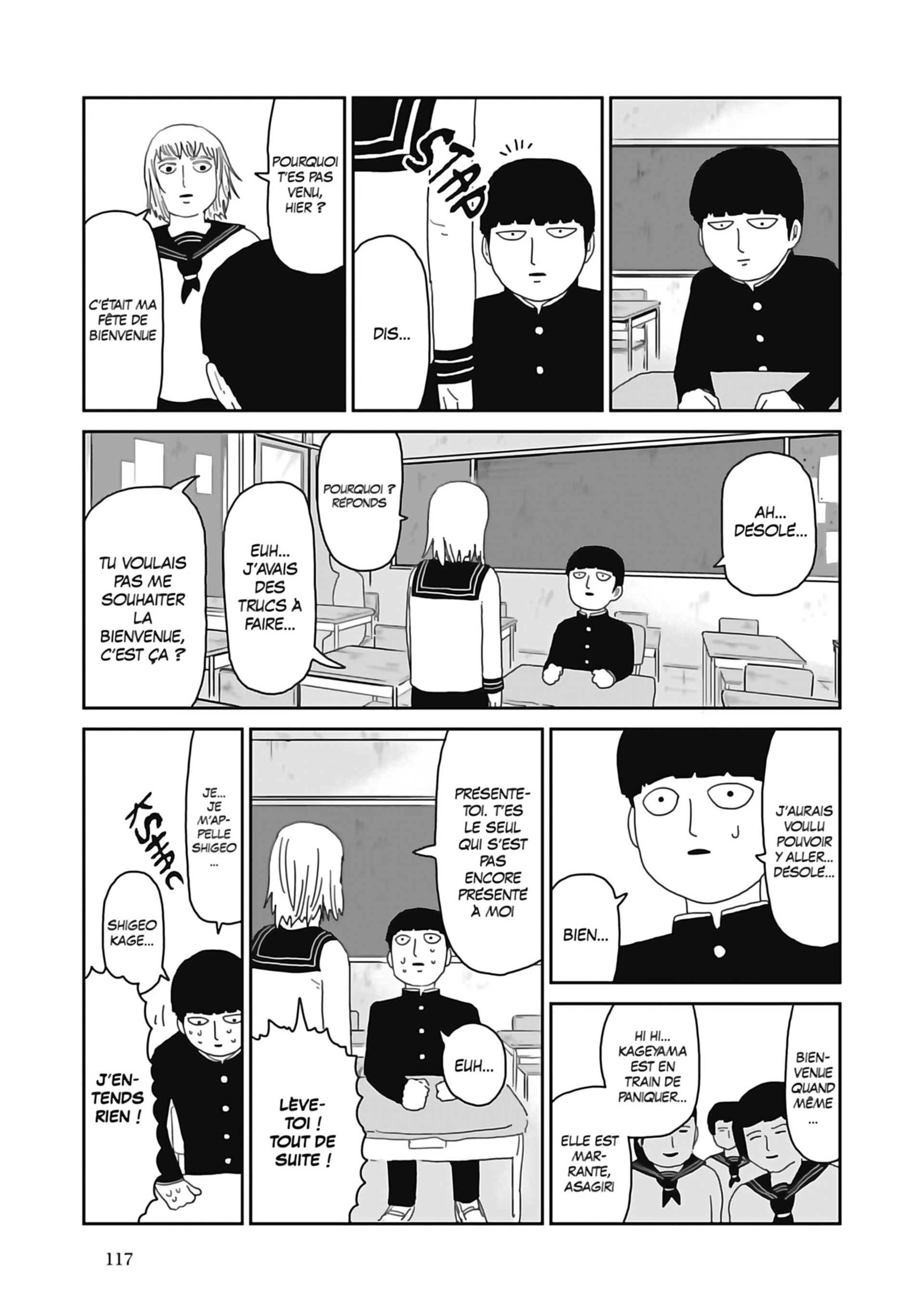Read Mob Psycho 100 FR Manga Online