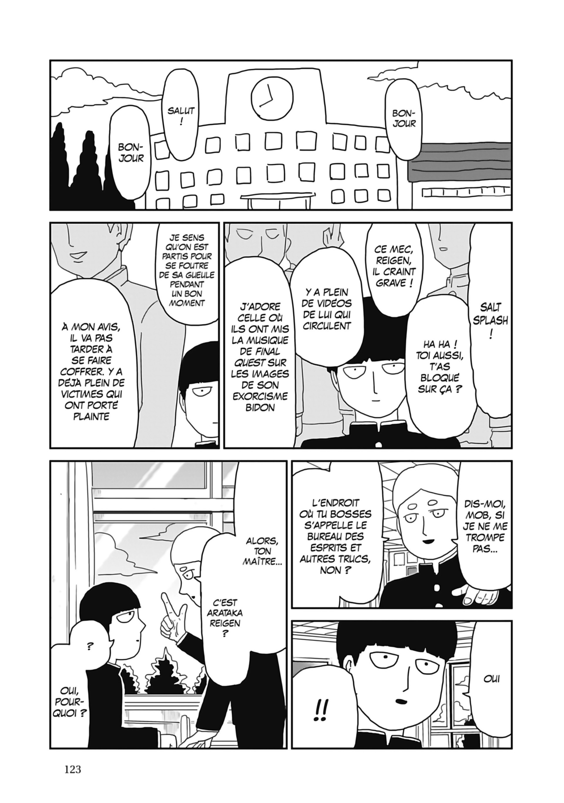Read Mob Psycho 100 FR Manga Online