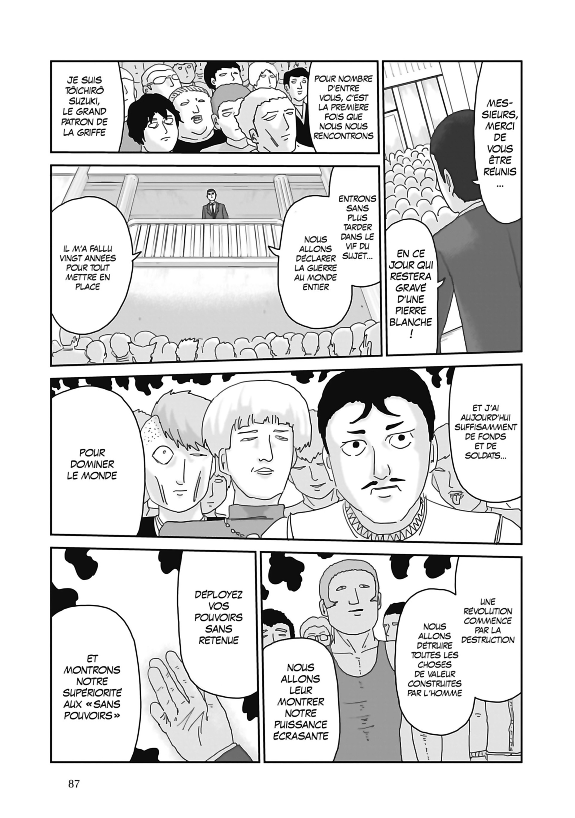 Read Mob Psycho 100 FR Manga Online