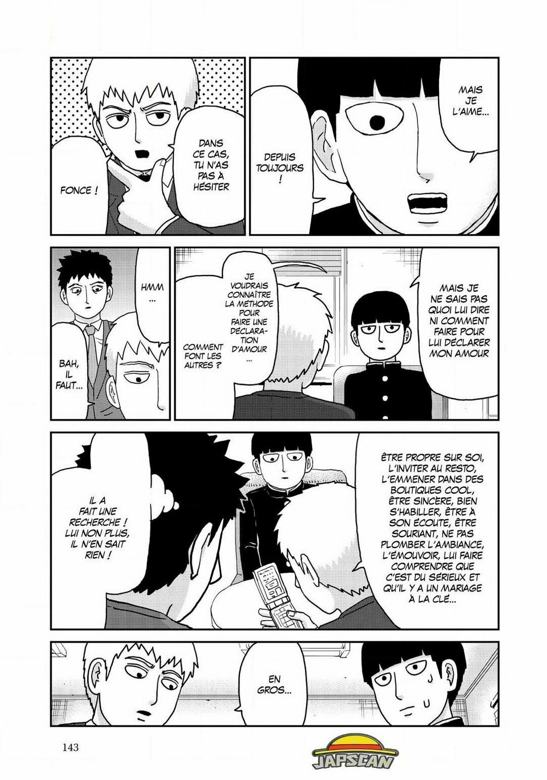 Read Mob Psycho 100 FR Manga Online