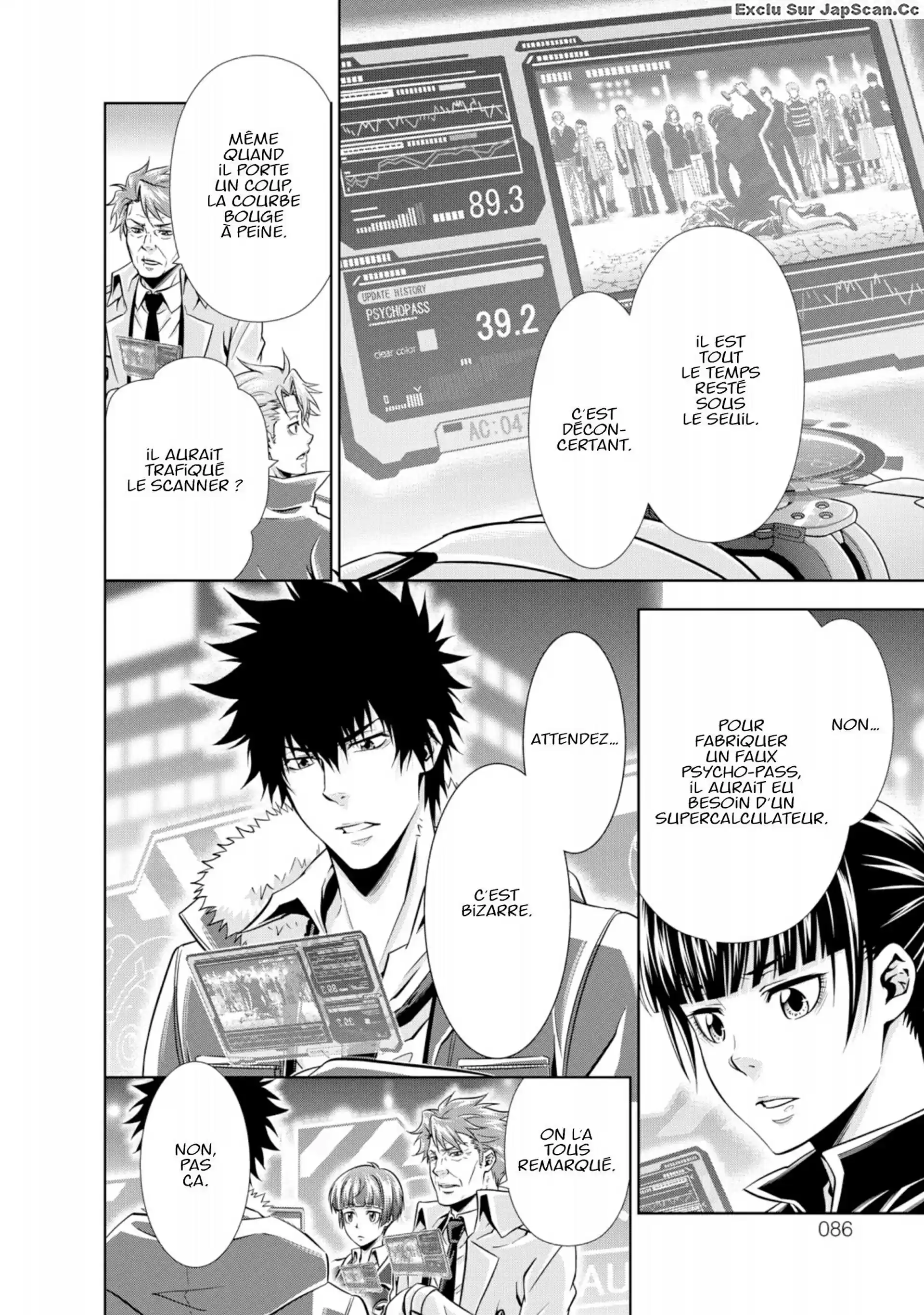 Read Psycho-Pass Inspecteur Akane Tsunemori FR Manga Online