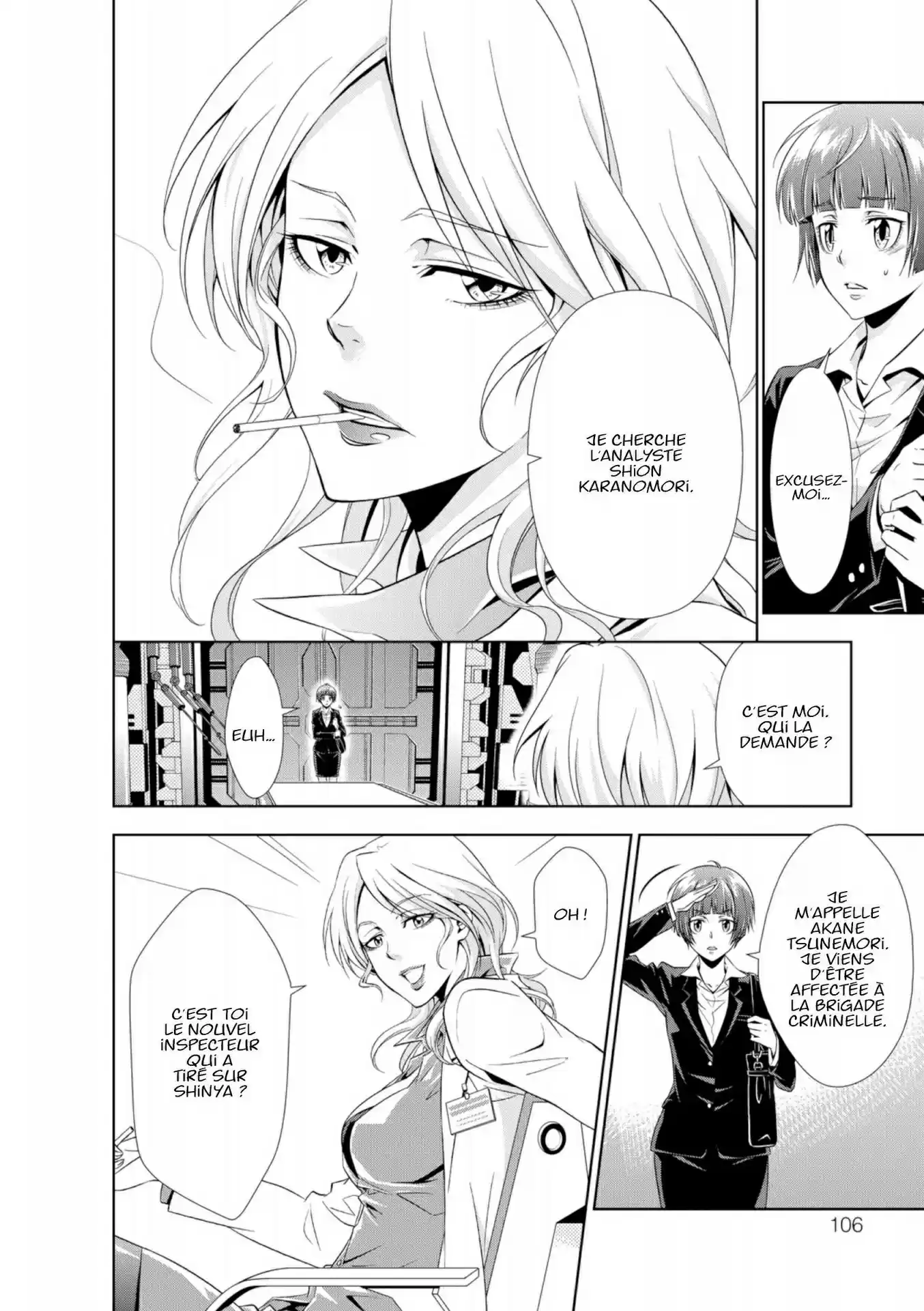Read Psycho-Pass Inspecteur Akane Tsunemori FR Manga Online