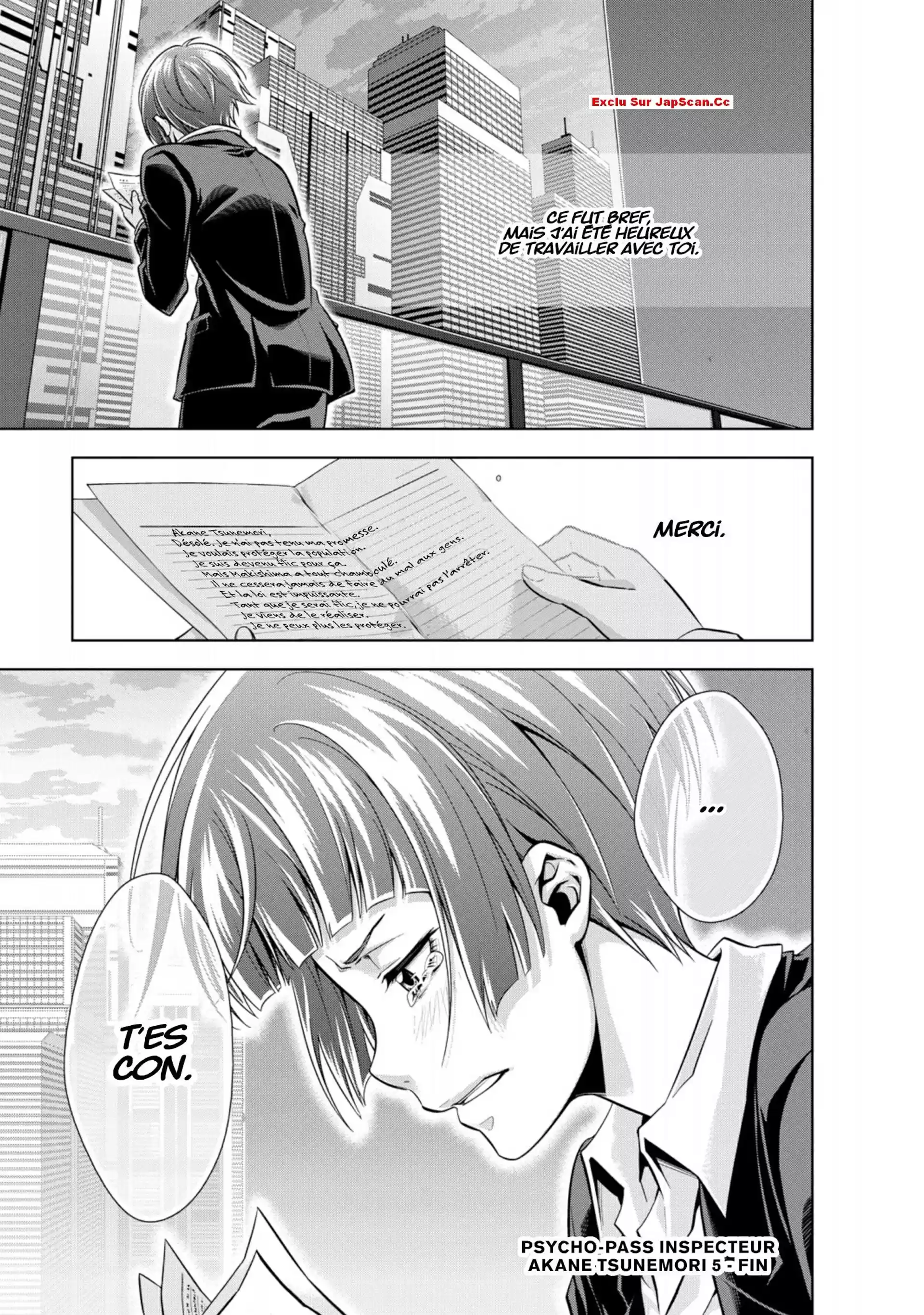 Read Psycho-Pass Inspecteur Akane Tsunemori FR Manga Online