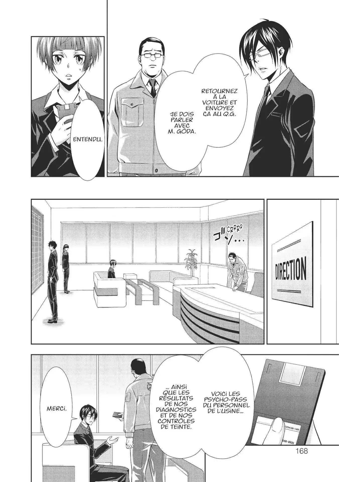 Read Psycho-Pass Inspecteur Akane Tsunemori FR Manga Online