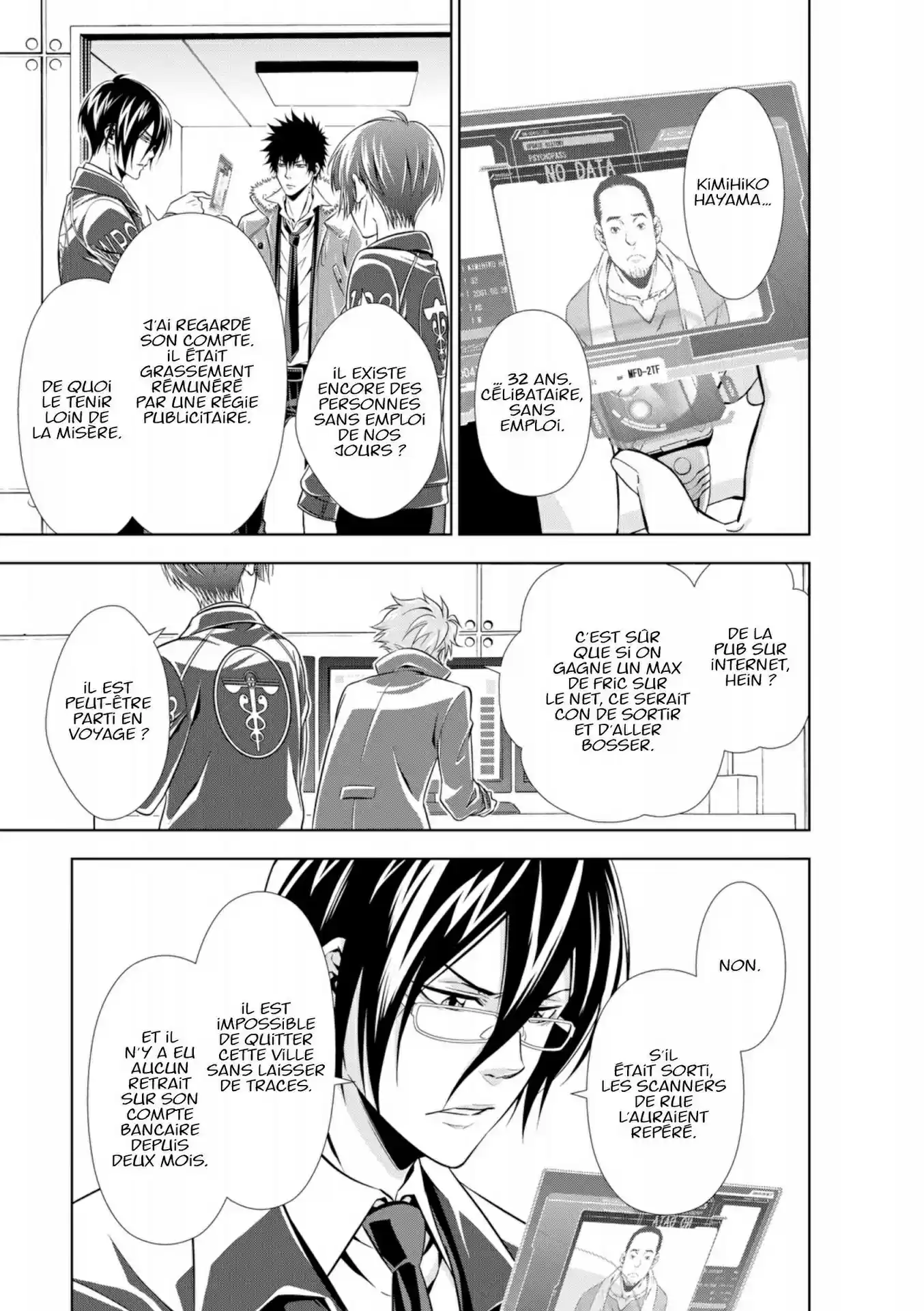 Read Psycho-Pass Inspecteur Akane Tsunemori FR Manga Online