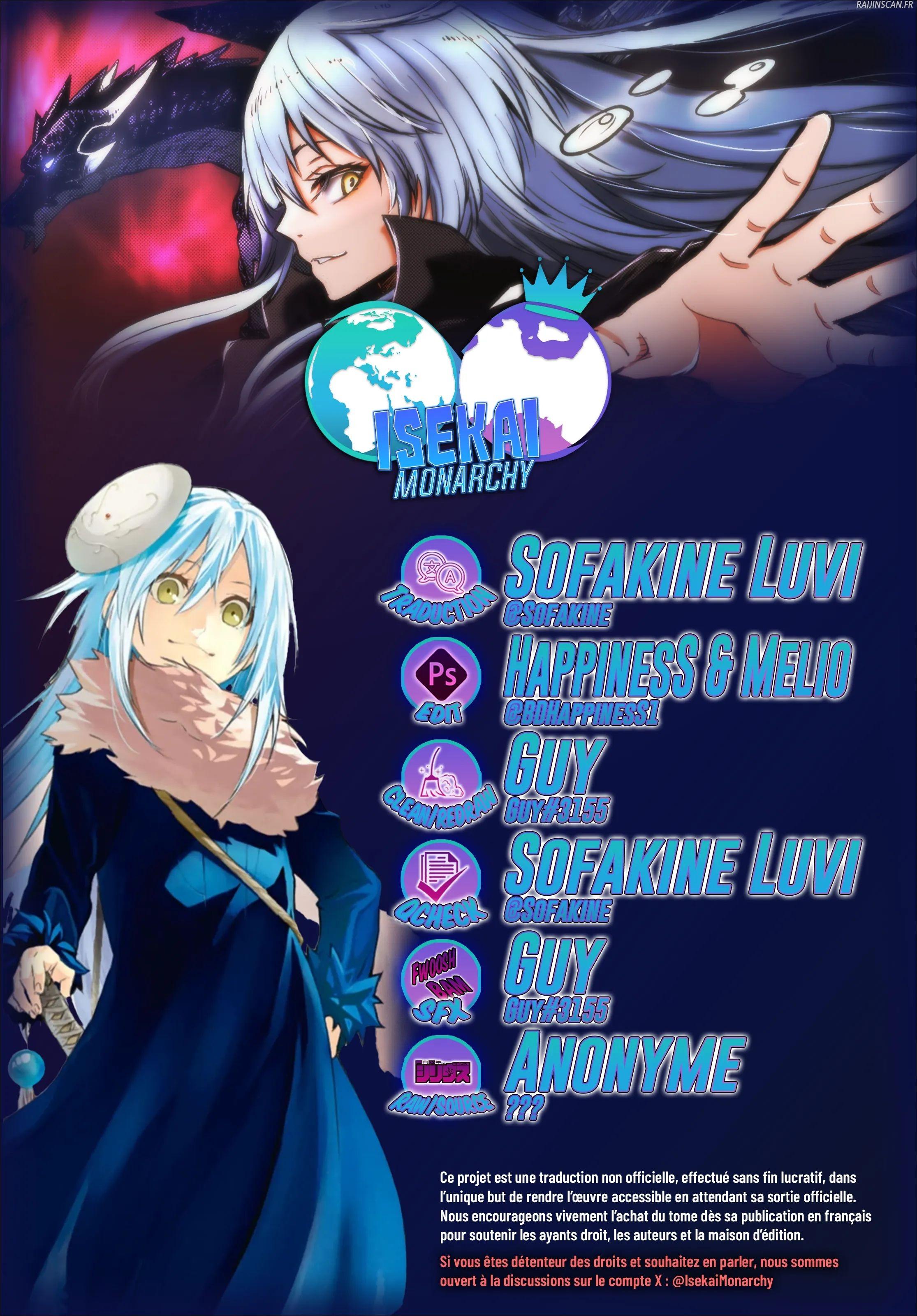 Read That Time I Got Reincarnated as a Slime FR Manga Online