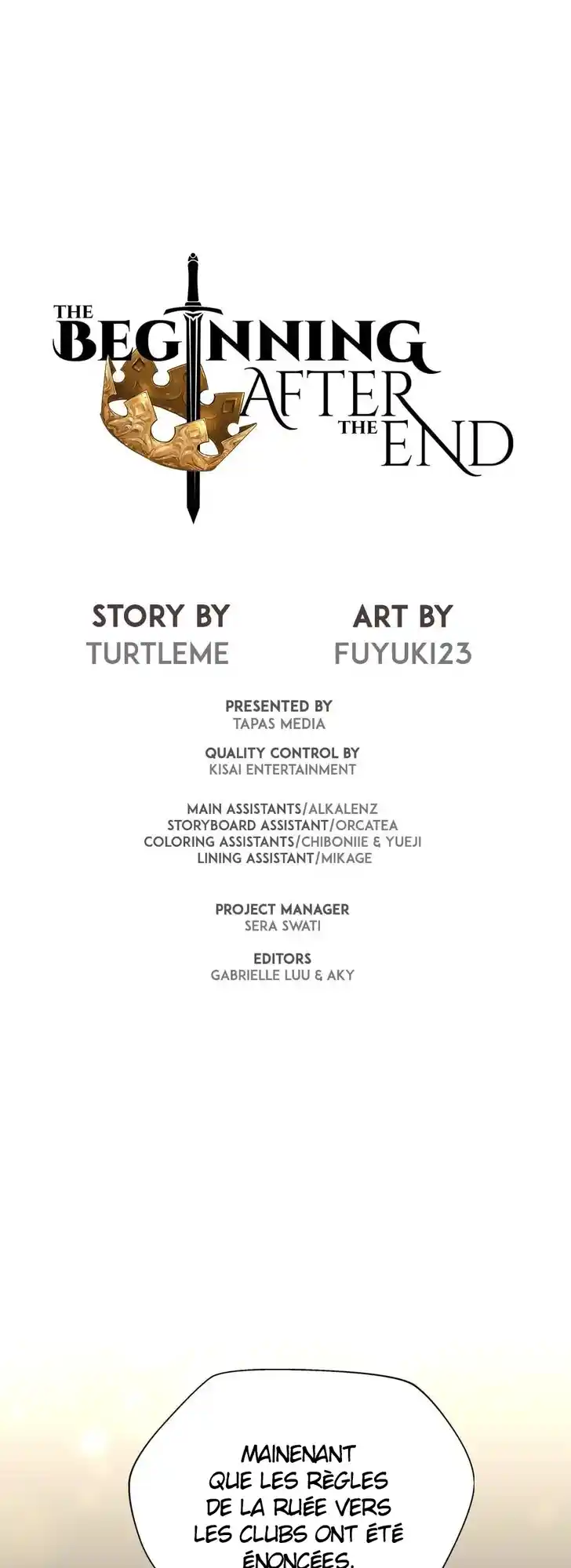 Read The Beginning After the End FR Manga Online