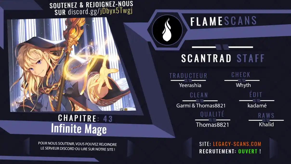 Read The Infinite Mage FR Manga Online