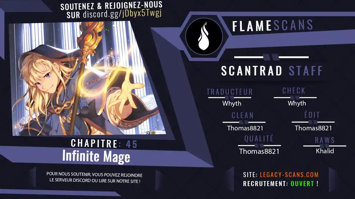 Read The Infinite Mage FR Manga Online
