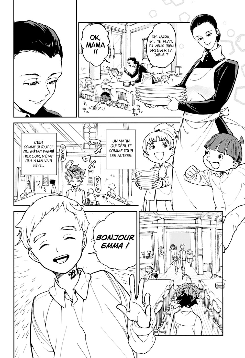 Read The Promised Neverland FR Manga Online