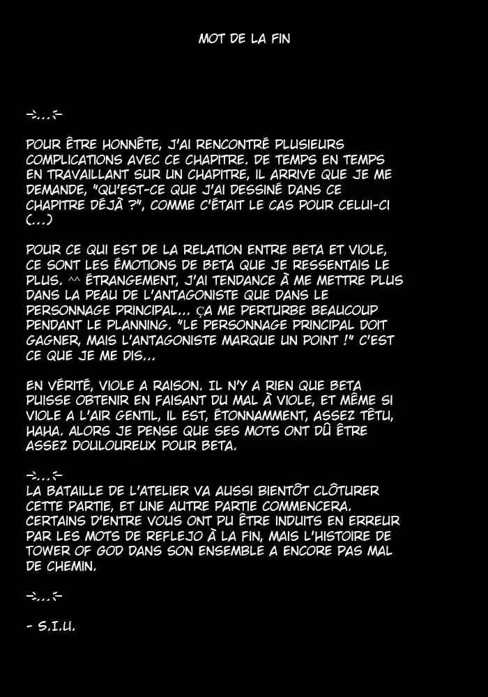 Read Tower Of God FR Manga Online