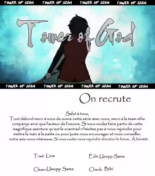 Read Tower Of God FR Manga Online