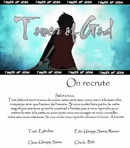 Read Tower Of God FR Manga Online