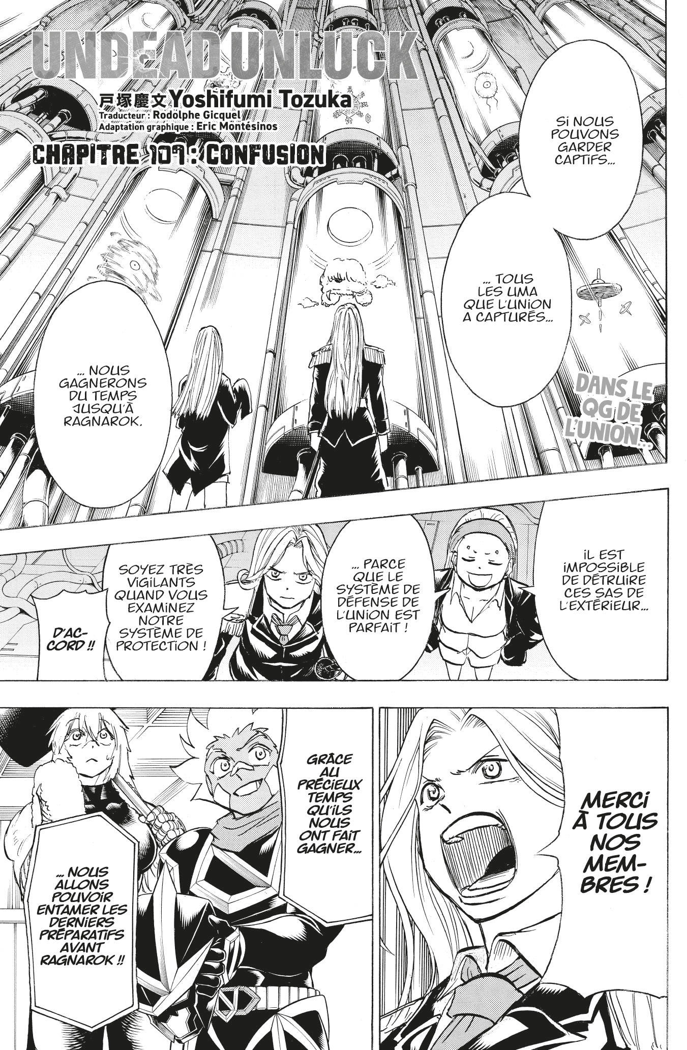 Read Undead Unluck FR Manga Online