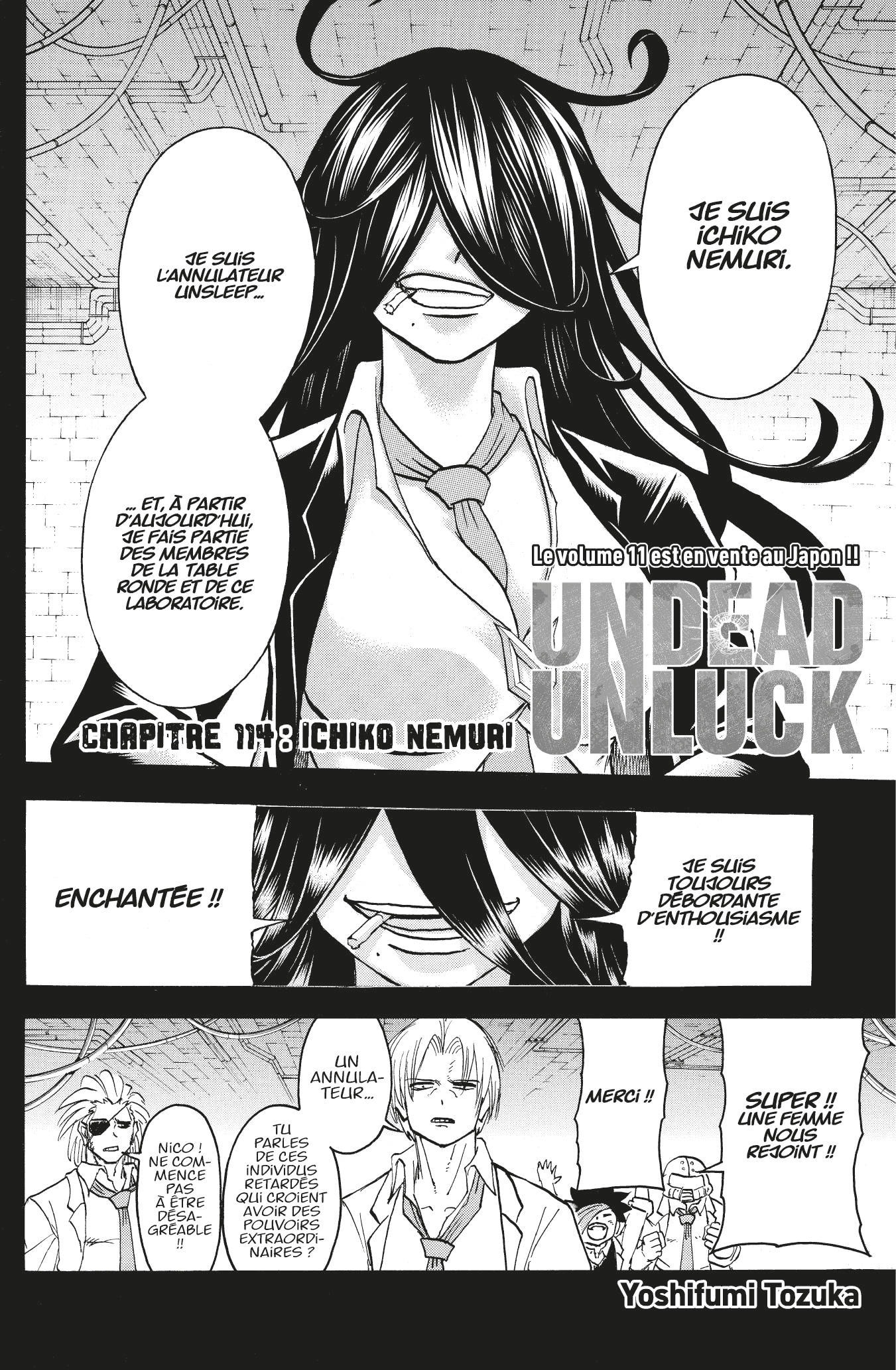 Read Undead Unluck FR Manga Online