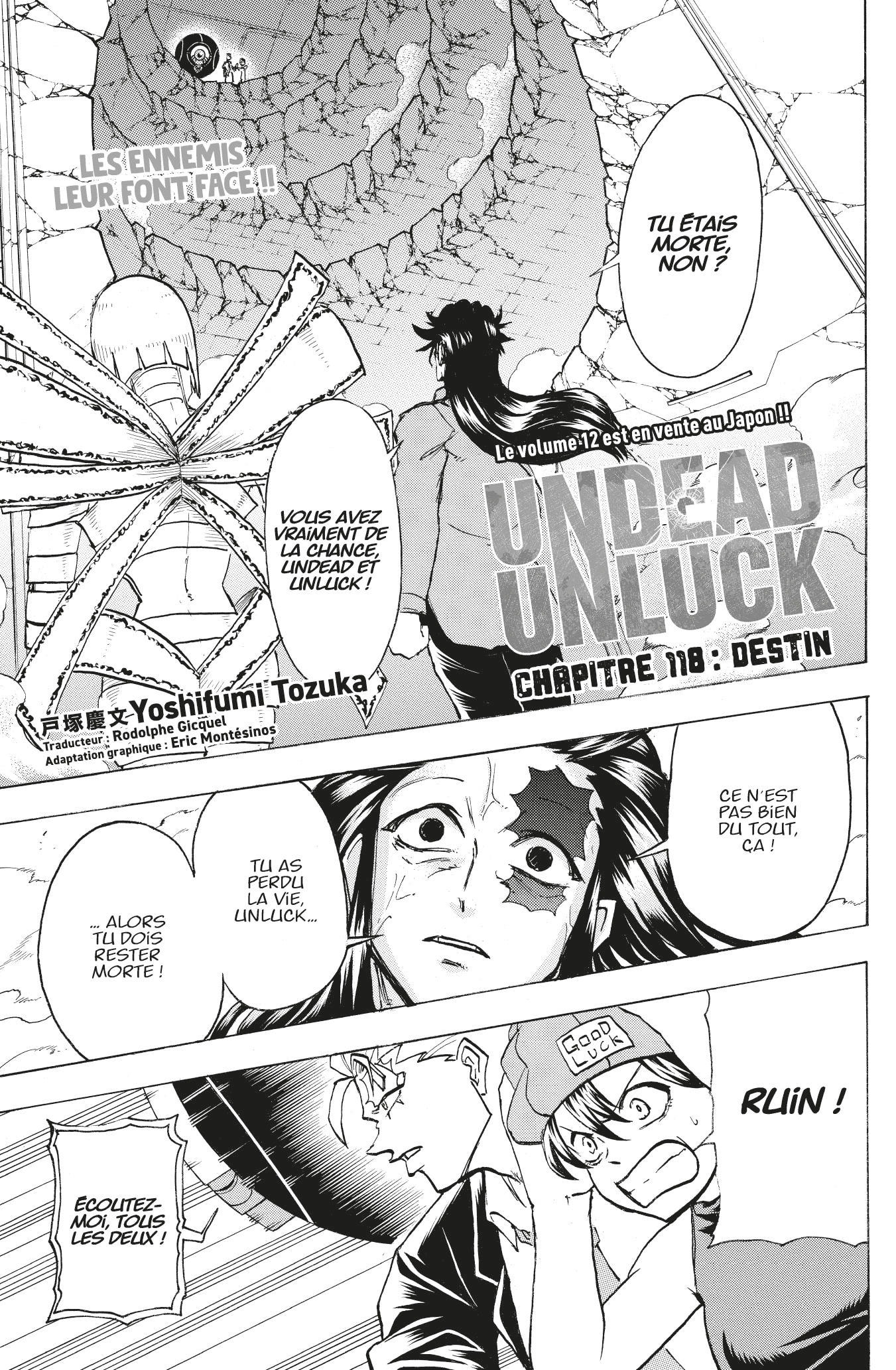 Read Undead Unluck FR Manga Online