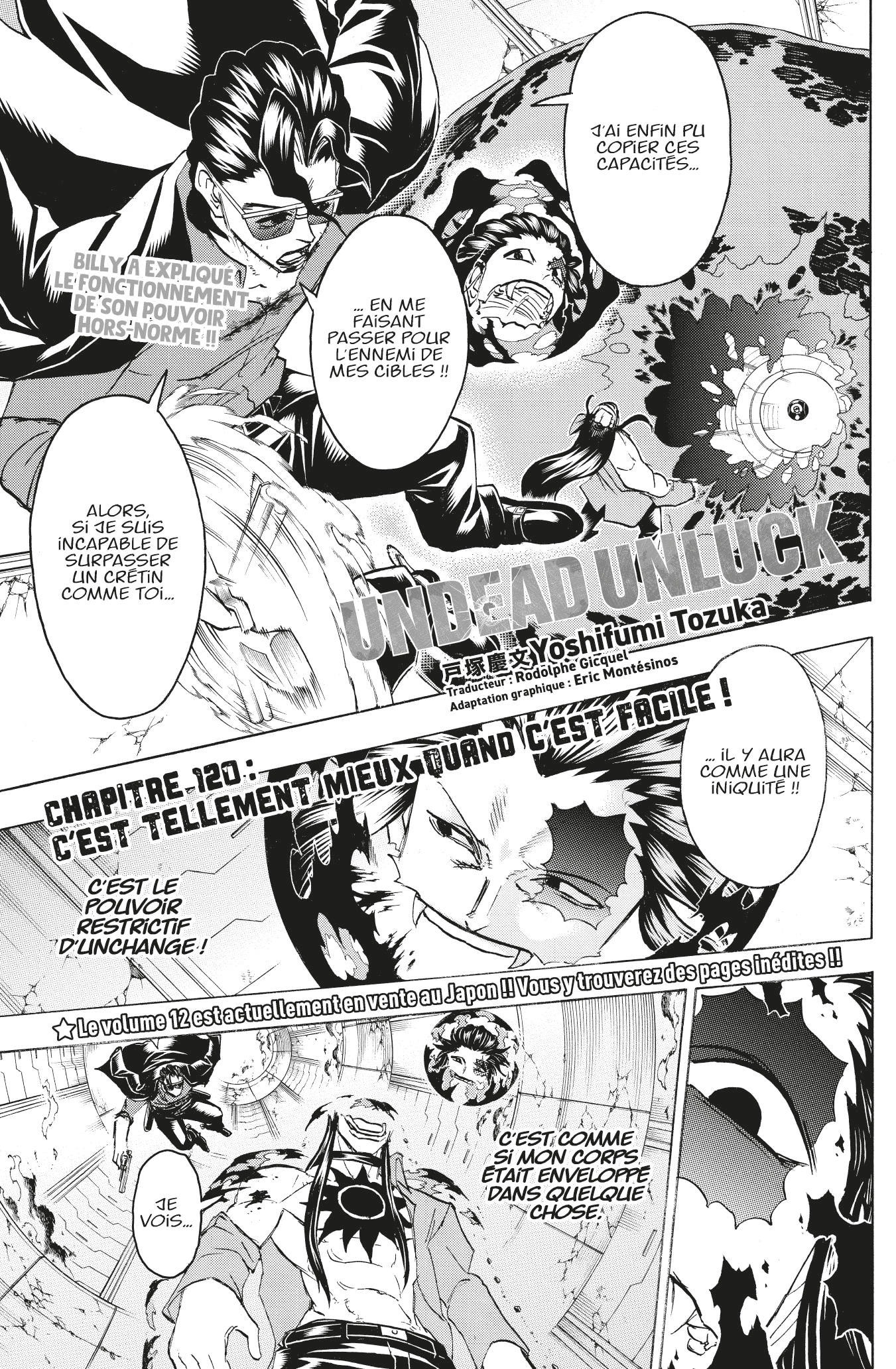 Read Undead Unluck FR Manga Online