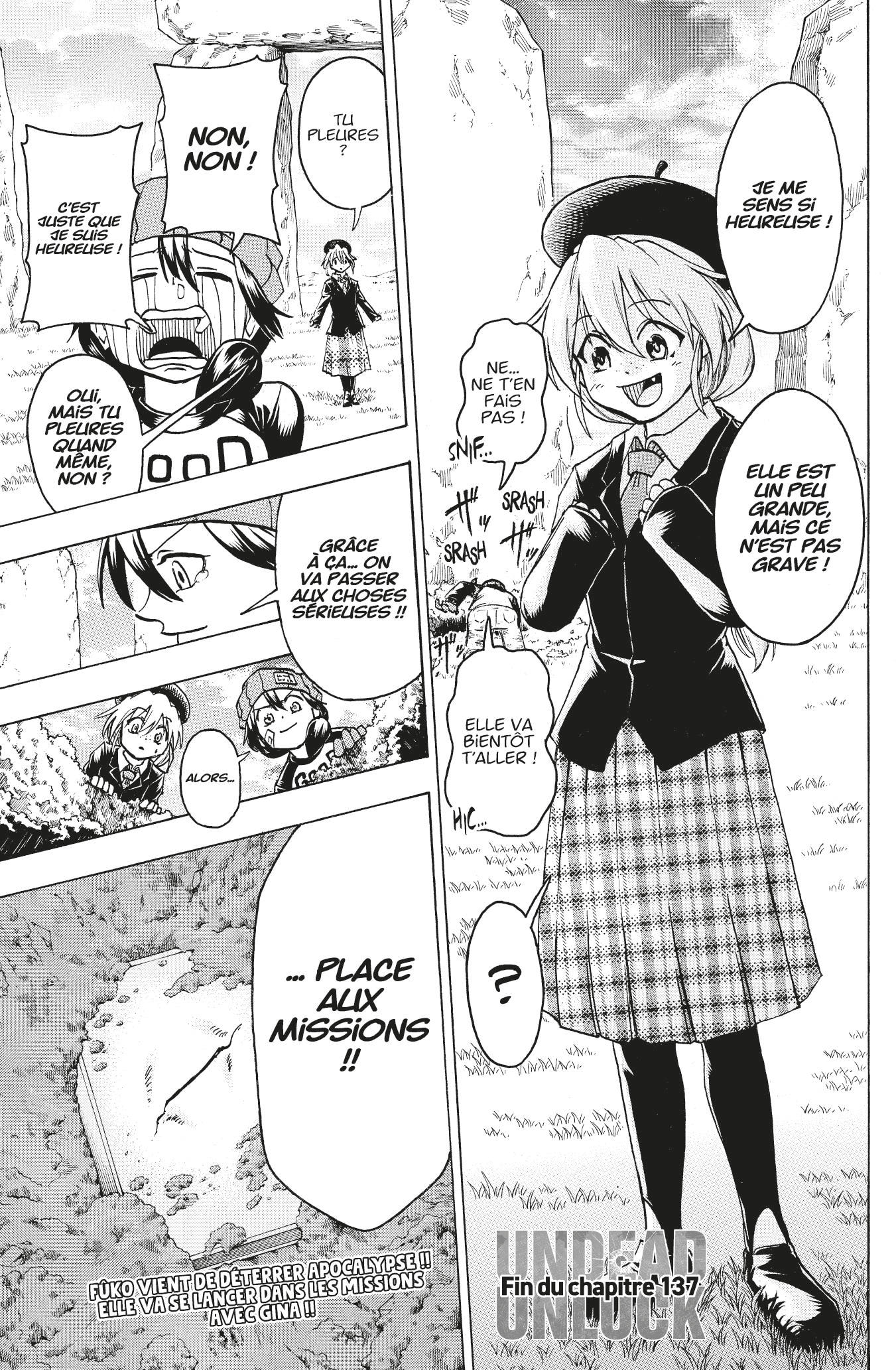 Read Undead Unluck FR Manga Online