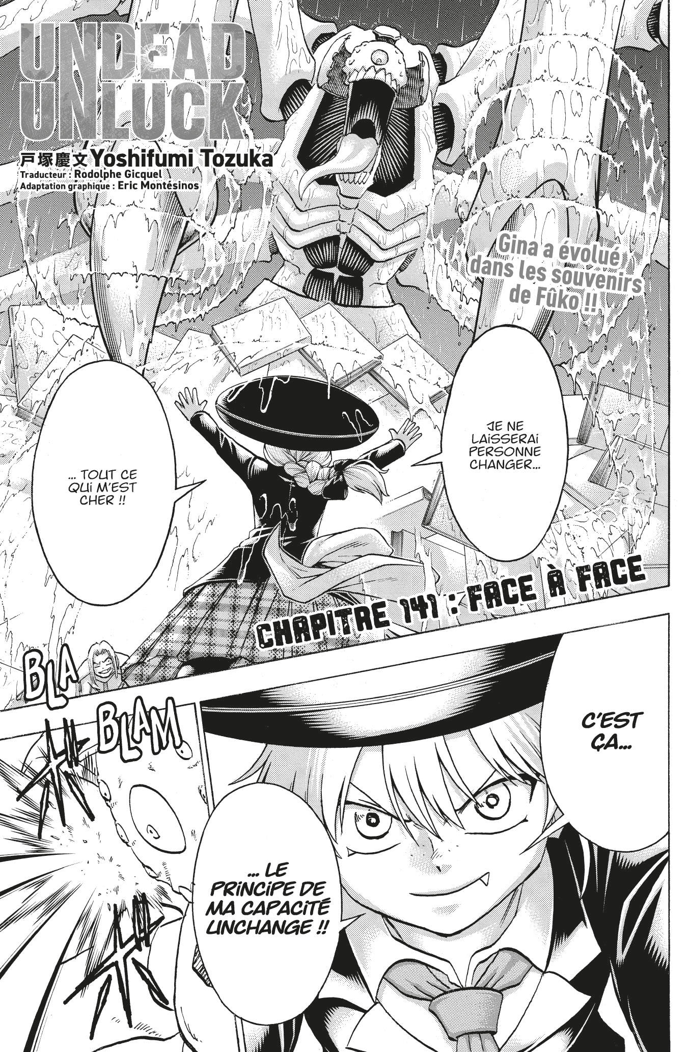 Read Undead Unluck FR Manga Online