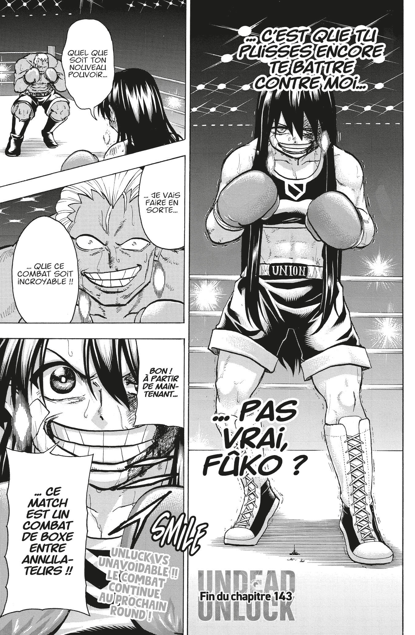 Read Undead Unluck FR Manga Online