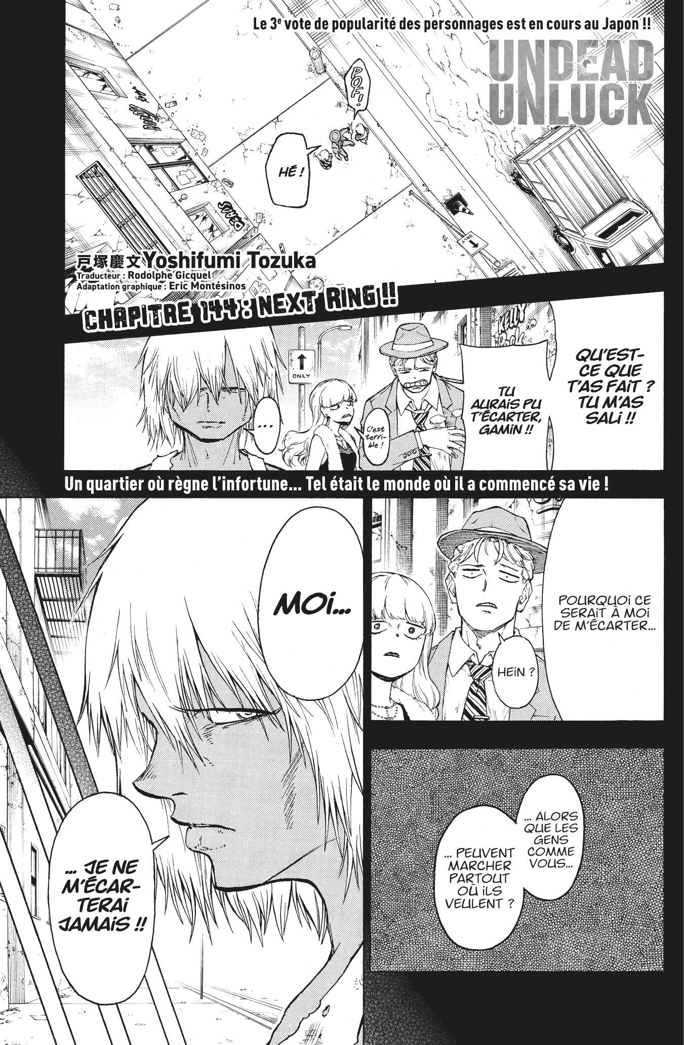Read Undead Unluck FR Manga Online