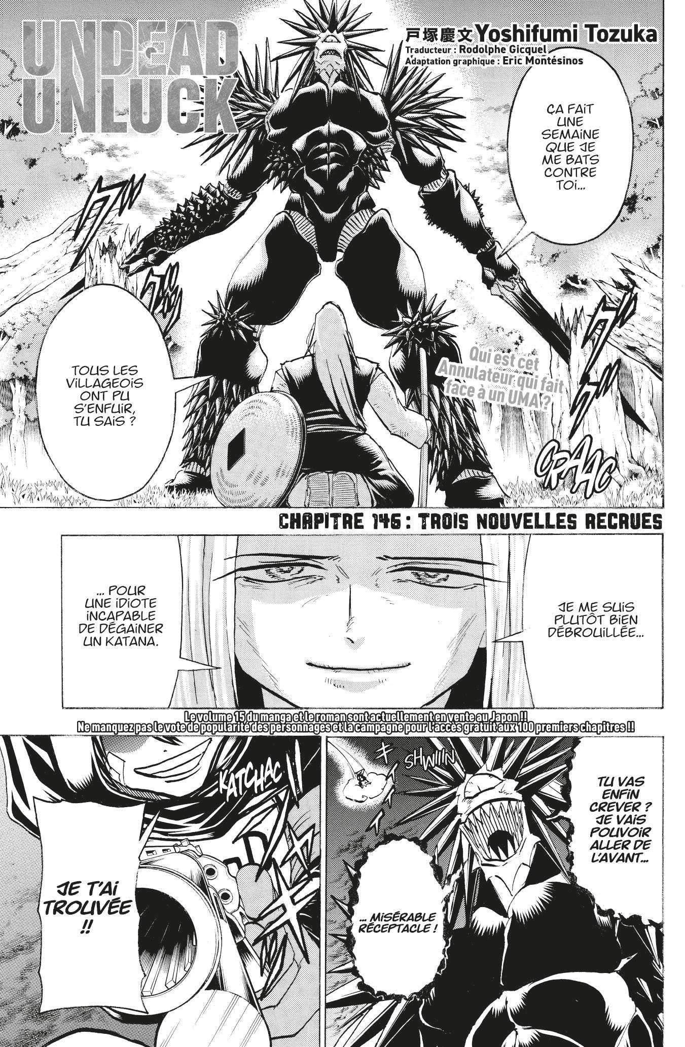 Read Undead Unluck FR Manga Online