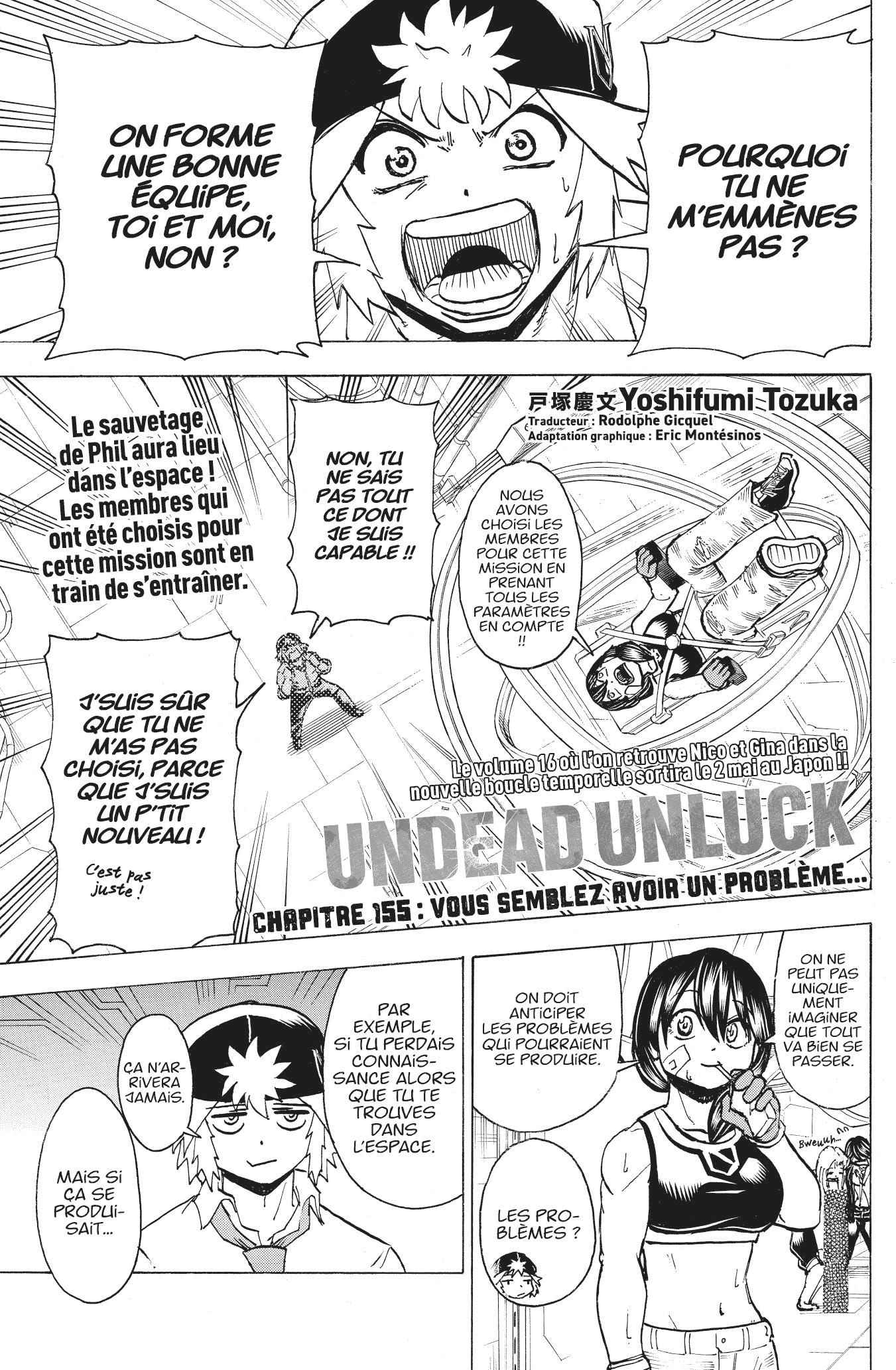 Read Undead Unluck FR Manga Online