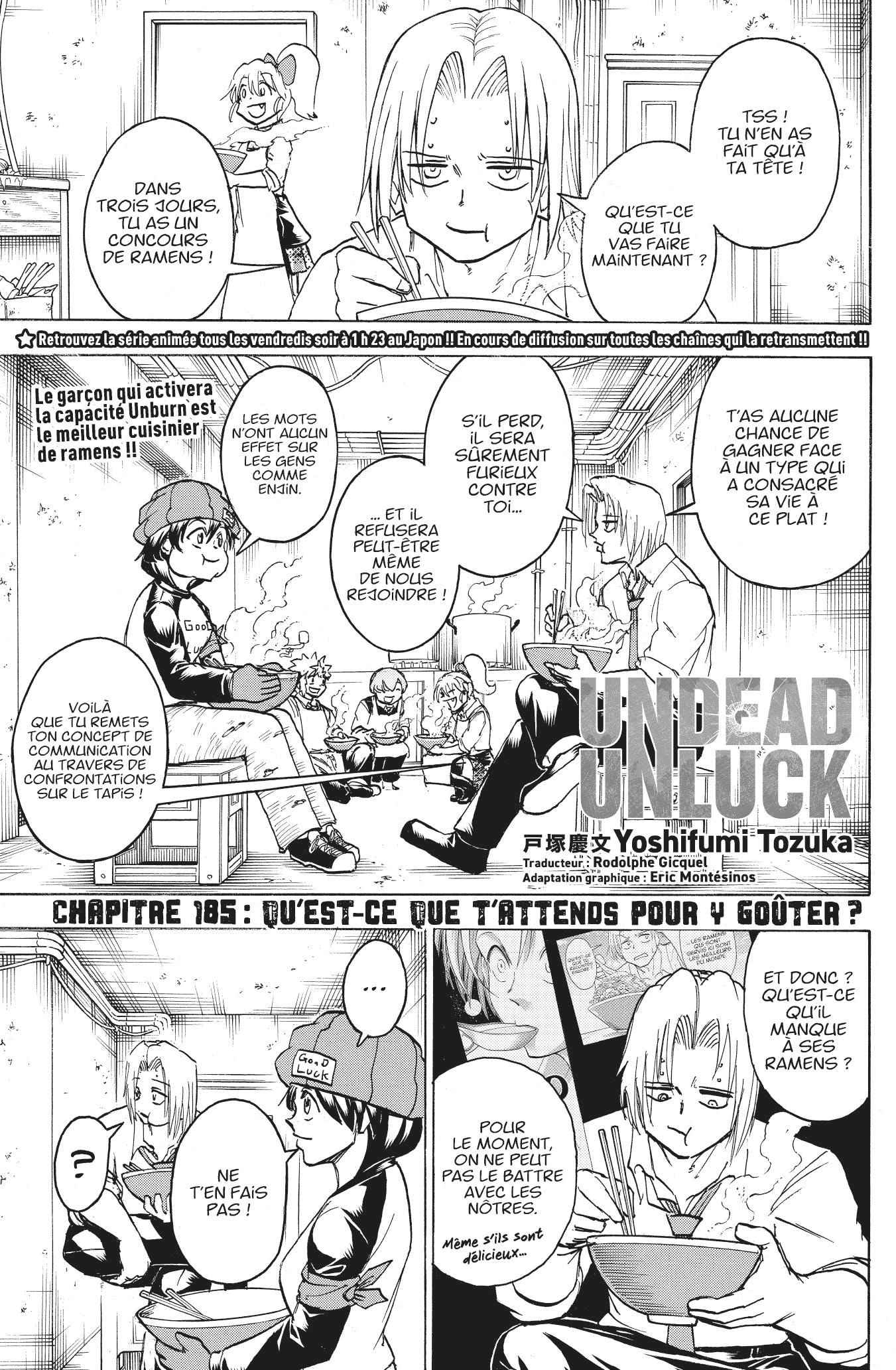 Read Undead Unluck FR Manga Online