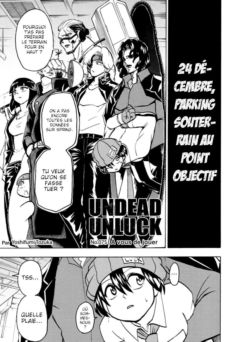 Read Undead Unluck FR Manga Online